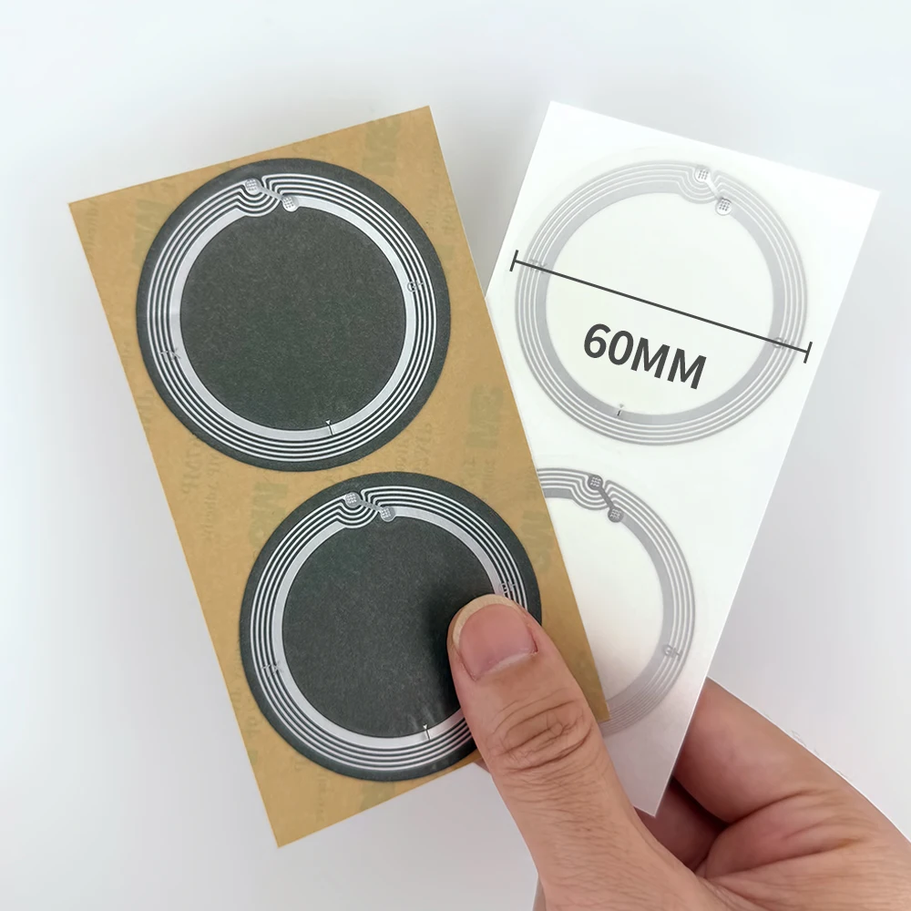 Наклейка NFC диаметром 60 мм NT/AG215, высокочастотная, 13,56 МГц, большого размера, с URL-адресом, RFID, антиметаллическая, электронная метка NFC.
Наклейка NFC диаметром 60 мм NT/AG215, высокочастотная, 13,56 МГц, большого размера, с URL-адресом, RFID, антиметаллическая, электронная метка NFC.