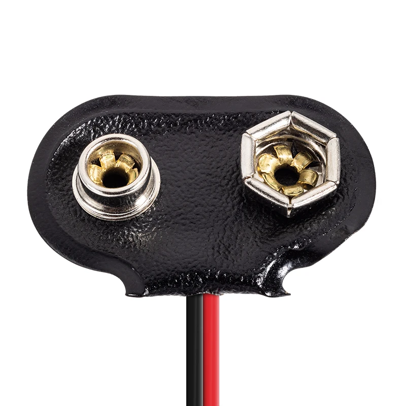 500PCS T-Type 9V Battery Connector 9 Volt Battery Snap Holder with Black Red Wires Leads Length 15CM BS-902-152
500PCS T-Type 9V Battery Connector 9 Volt Battery Snap Holder with Black Red Wires Leads Length 15CM BS-902-152