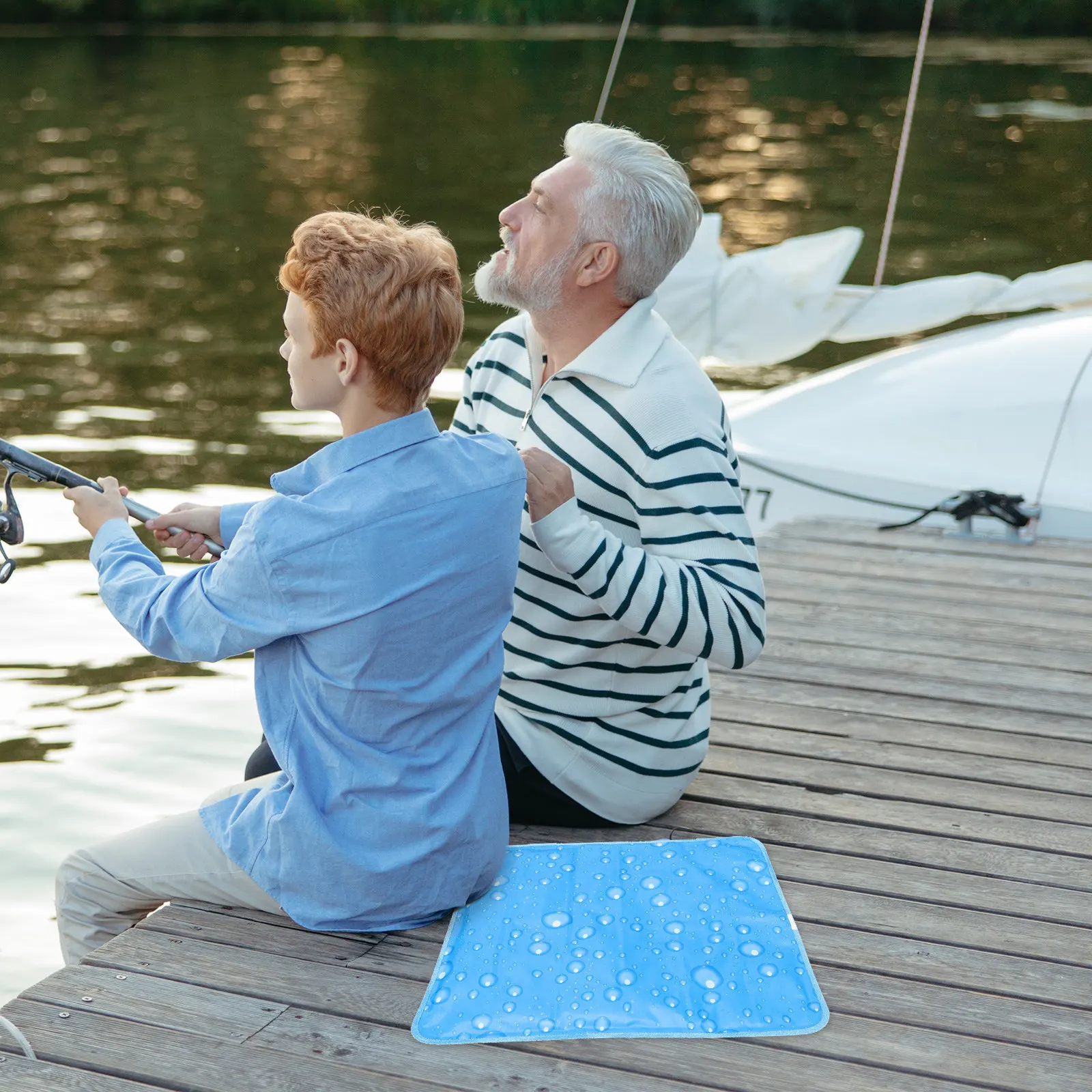 Summer Cooling Fishing Seat Cushion Breathable Wear-Resistant PVC Comfortable Pad for Kayak Boat Outdoor Fishing Seat
Summer Cooling Fishing Seat Cushion Breathable Wear-Resistant PVC Comfortable Pad for Kayak Boat Outdoor Fishing Seat