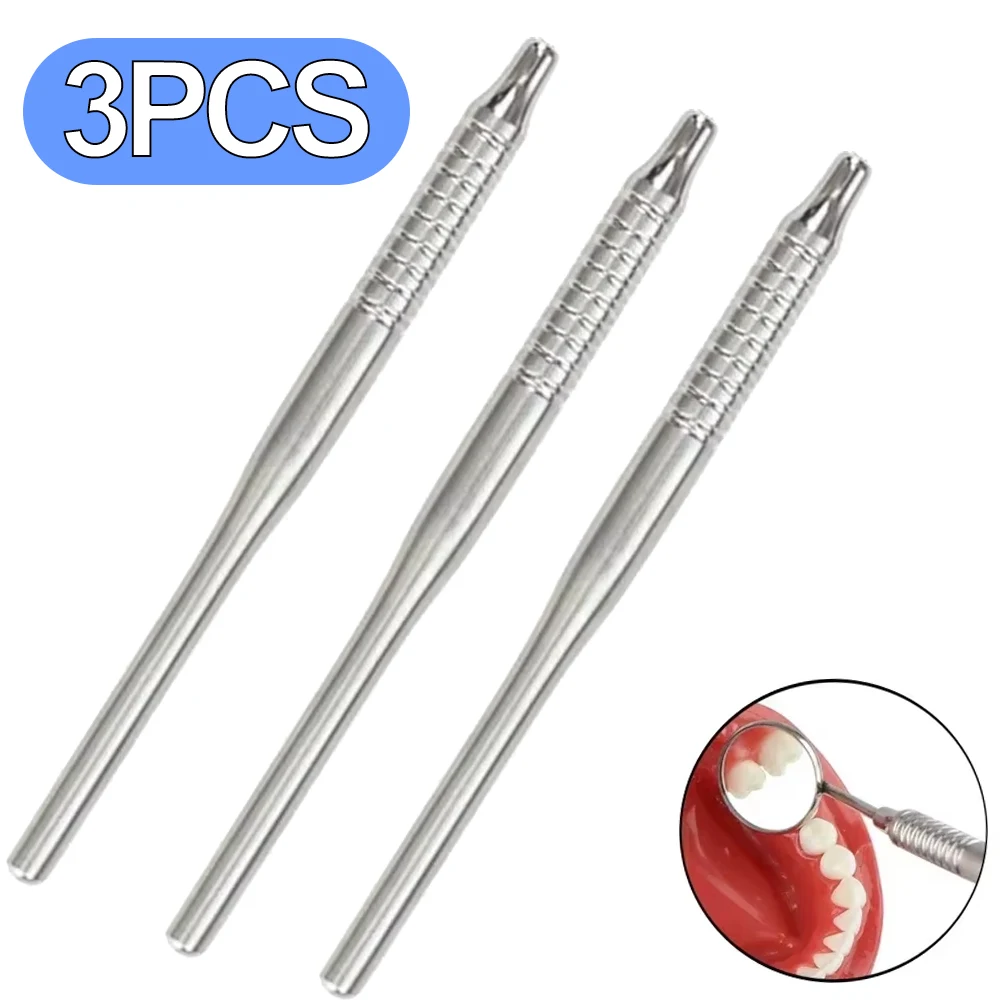 3Pcs Dental Mouth Mirror Handle Odontoscope Handle Teeth Whitening Clean Oral Mirror Handle Endoscopy Tool
3Pcs Dental Mouth Mirror Handle Odontoscope Handle Teeth Whitening Clean Oral Mirror Handle Endoscopy Tool