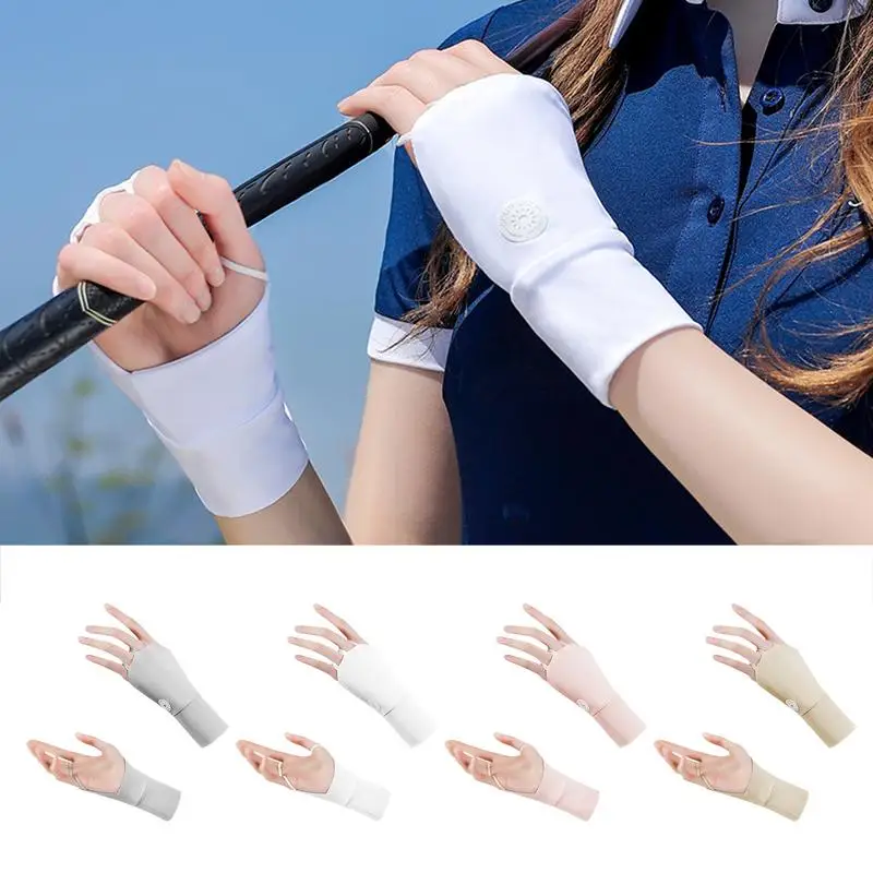 Women's Ice Silk sunscreen gloves Women's Golf Outdoor Ice half-finger gloves Thin and breathable Golf Ice Half Finger Gloves
Women's Ice Silk sunscreen gloves Women's Golf Outdoor Ice half-finger gloves Thin and breathable Golf Ice Half Finger Gloves