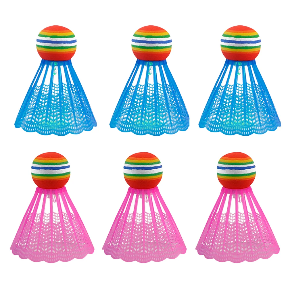 6pcs Night Glow Badminton LED Shuttlecocks Nylon Sports Outdoor Indoor Fitness Trainers Amateurs Family
6pcs Night Glow Badminton LED Shuttlecocks Nylon Sports Outdoor Indoor Fitness Trainers Amateurs Family