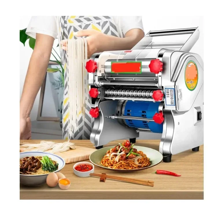 Stainless Steel Small Commercial Semi-automatic Electric Manual Pasta Maker Noodle Maker Press
Stainless Steel Small Commercial Semi-automatic Electric Manual Pasta Maker Noodle Maker Press