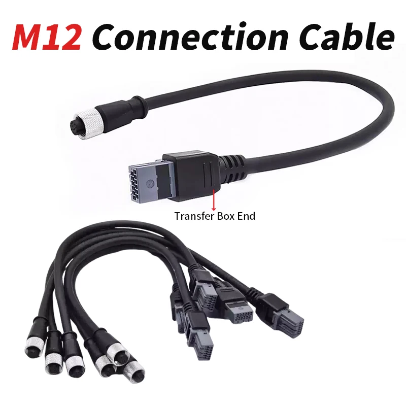 Industrial-grade M12 Radar Cable Compatible with Livox Mid-70, Mid-40, Mid-360, Avia, Tele-15 LiDAR M12 Connection Wire Line
Industrial-grade M12 Radar Cable Compatible with Livox Mid-70, Mid-40, Mid-360, Avia, Tele-15 LiDAR M12 Connection Wire Line
