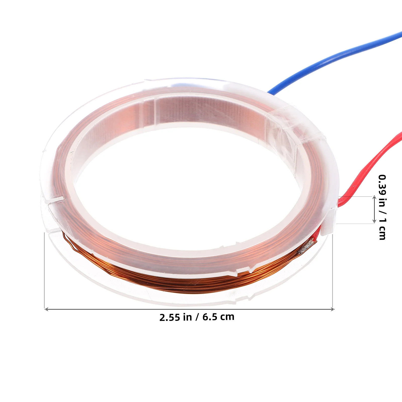 1pc Diy Round Copper Wire Electromagnetics Teaching Tool Physics Experimental Coil Science Experiment Electronic Circuit Safe
1pc Diy Round Copper Wire Electromagnetics Teaching Tool Physics Experimental Coil Science Experiment Electronic Circuit Safe
