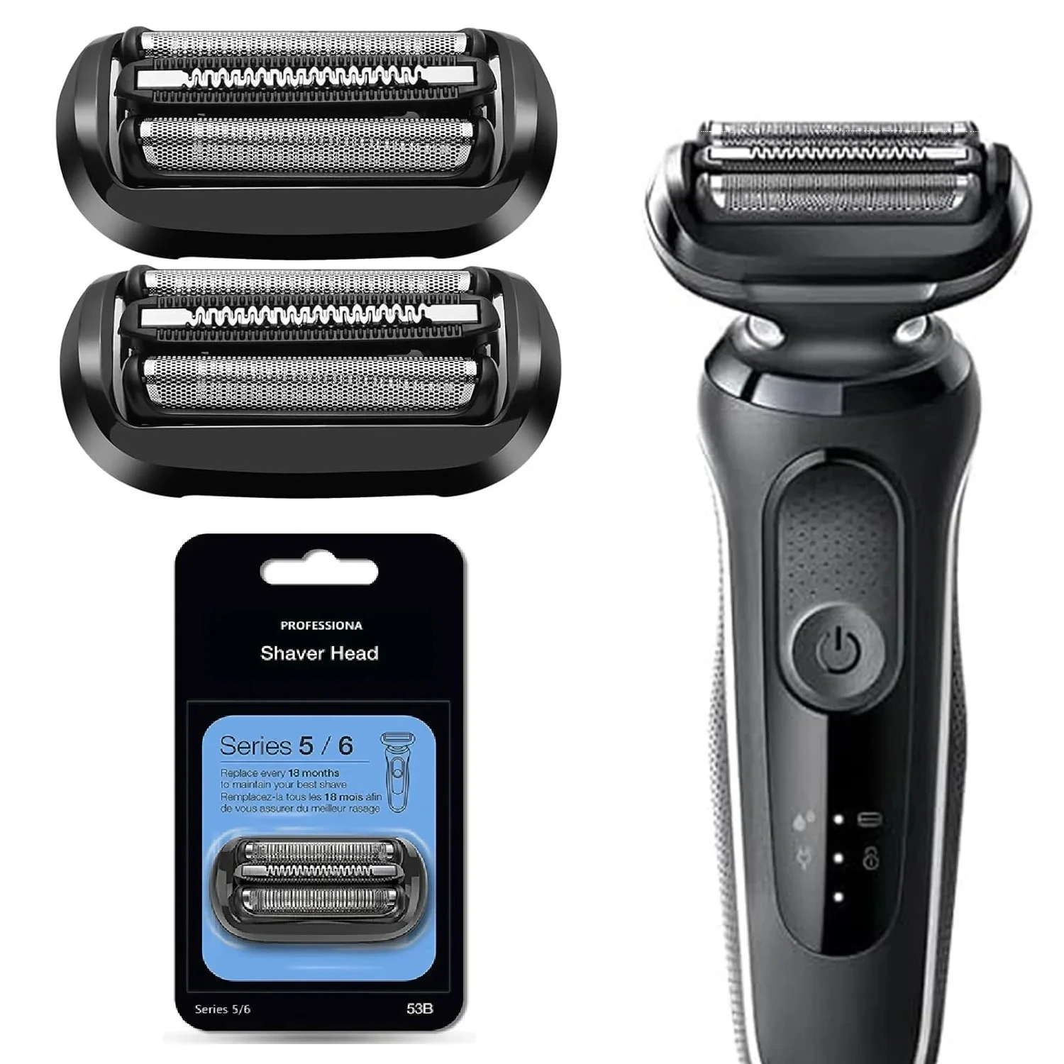 Сменная головка резака для фольги 53B для бритв Braun Series 5, 5020cs, 5018s, 5035s, 5049cs, 5050cs, 6020s, 6040cs, 6075cc, 6072cc, 6090cc
Сменная головка резака для фольги 53B для бритв Braun Series 5, 5020cs, 5018s, 5035s, 5049cs, 5050cs, 6020s, 6040cs, 6075cc, 6072cc, 6090cc