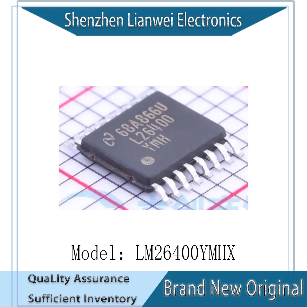 100% New Original LM26400YMHX LM26400YMH LM26400 IC Chipset HTSSOP-16
100% New Original LM26400YMHX LM26400YMH LM26400 IC Chipset HTSSOP-16