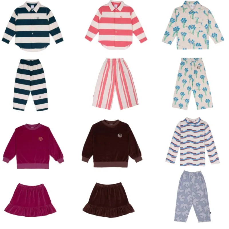 Girl's Skirt 2024 Autumn New Children's Striped Shirt Boy's Comfortable Casual Trousers Suit Middle and Large Children's Shirt
Girl's Skirt 2024 Autumn New Children's Striped Shirt Boy's Comfortable Casual Trousers Suit Middle and Large Children's Shirt