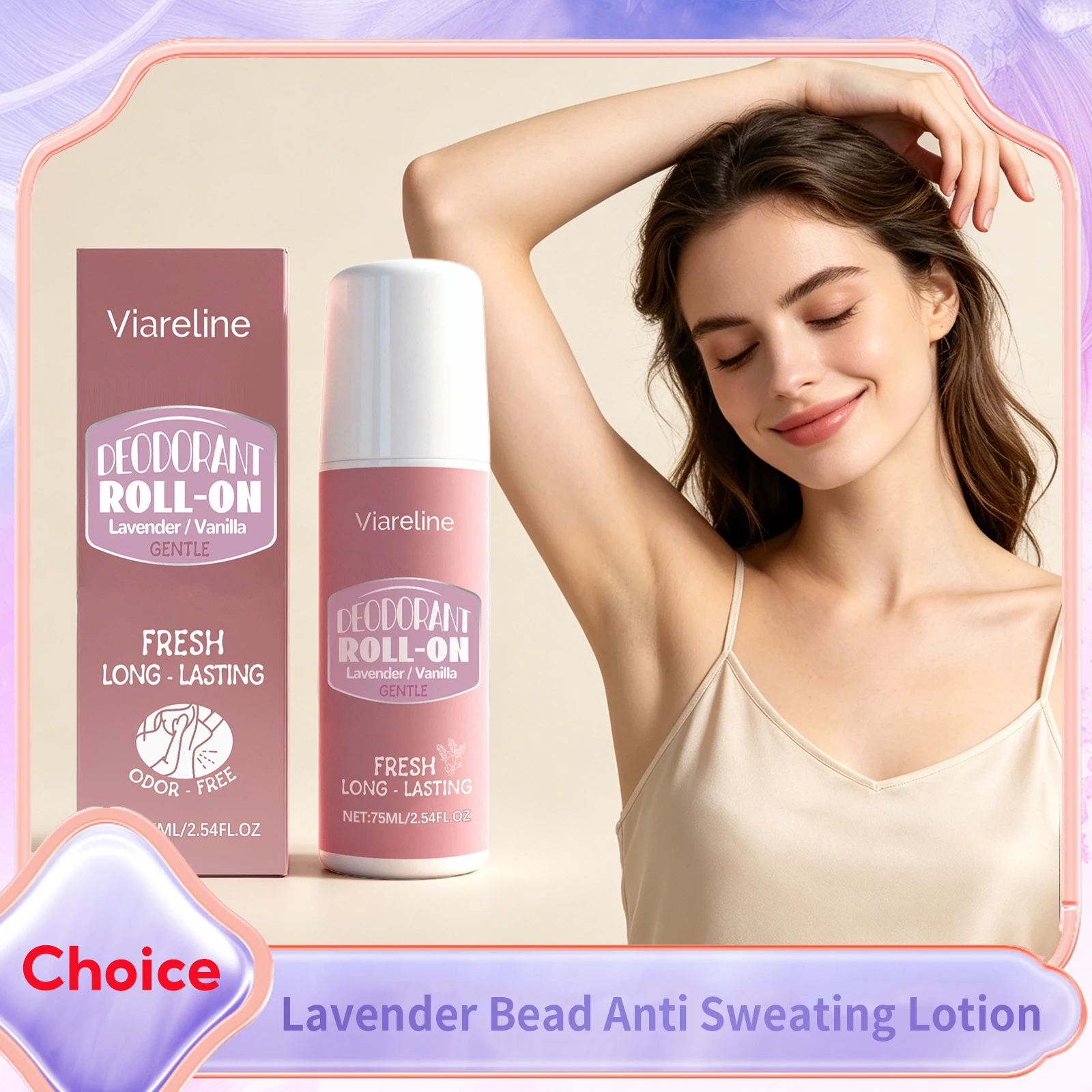 Lavender Deodorant Stick Improve Bad Smell Anti Sweating Keep Armpits Refreshing Fast Dry Odors Removal Underarm Antiperspirant
Lavender Deodorant Stick Improve Bad Smell Anti Sweating Keep Armpits Refreshing Fast Dry Odors Removal Underarm Antiperspirant