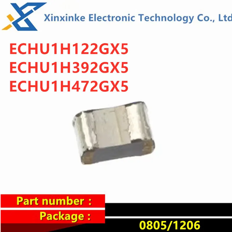 20PCS ECHU1H122GX5 ECHU1H472/392GX5 Thin Film Capacitor 50VDC 2% PPS FILM 0805 1206 CBB Polyester Capacitor 1200pF 4700pF 3900pF
20PCS ECHU1H122GX5 ECHU1H472/392GX5 Thin Film Capacitor 50VDC 2% PPS FILM 0805 1206 CBB Polyester Capacitor 1200pF 4700pF 3900pF