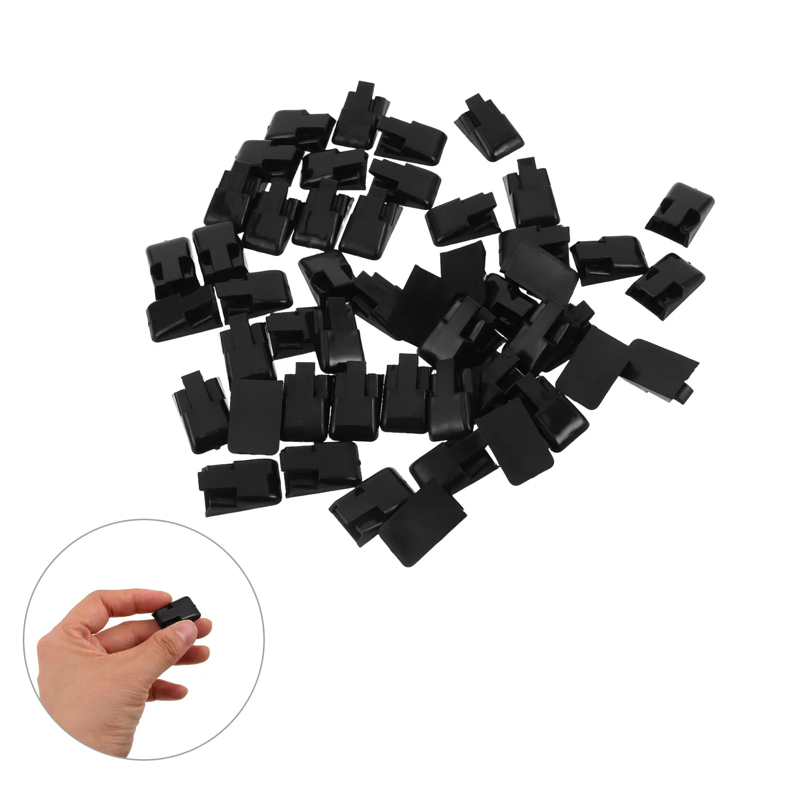 50Pcs Black Plastic Ring Display Stands Single Ring Holder Pedestal Tilted Modern Minimalist Jewelry Showcase Stand for Wedding
50Pcs Black Plastic Ring Display Stands Single Ring Holder Pedestal Tilted Modern Minimalist Jewelry Showcase Stand for Wedding