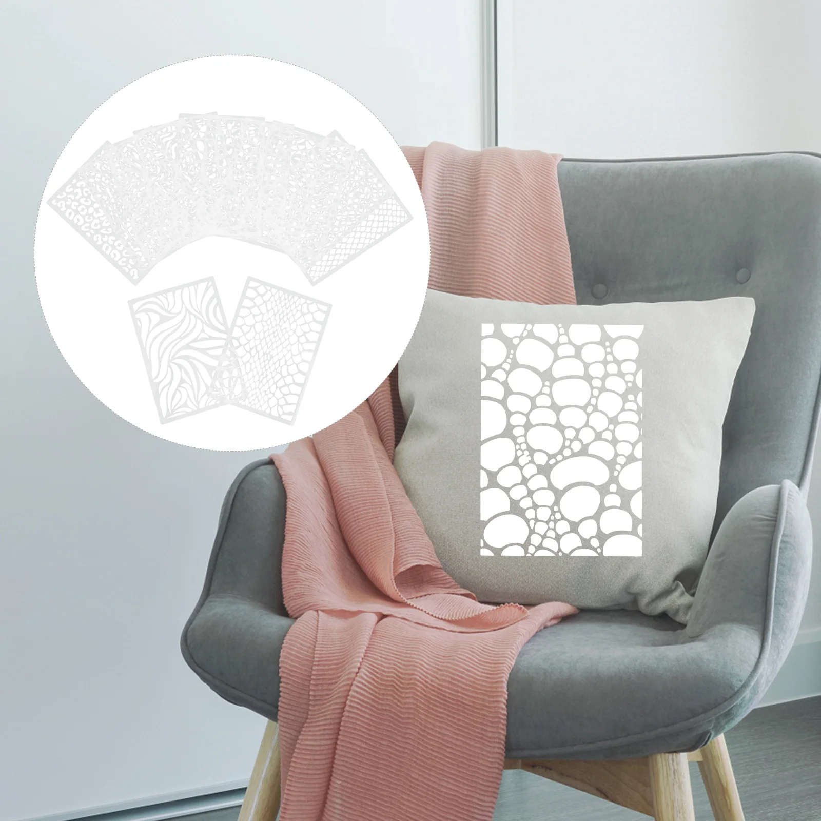 12 Pcs Painting Stencil Plastic Furniture Wall Printing Mold Craft Template Child
12 Pcs Painting Stencil Plastic Furniture Wall Printing Mold Craft Template Child