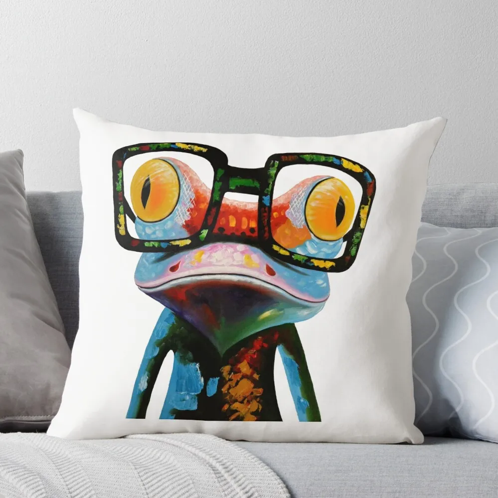 Hipster Frog Nerd Glasses Throw Pillow Anime Room decorating items Christmas Covers For Cushions
Hipster Frog Nerd Glasses Throw Pillow Anime Room decorating items Christmas Covers For Cushions