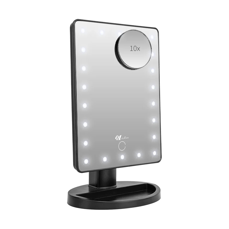 Новое настольное зеркало с сенсорным управлением и 10-кратным LED-освещением, косметическое зеркало с регулируемой яркостью, зеркало для макияжа для девушек/женщин/в подарок
Новое настольное зеркало с сенсорным управлением и 10-кратным LED-освещением, косметическое зеркало с регулируемой яркостью, зеркало для макияжа для девушек/женщин/в подарок