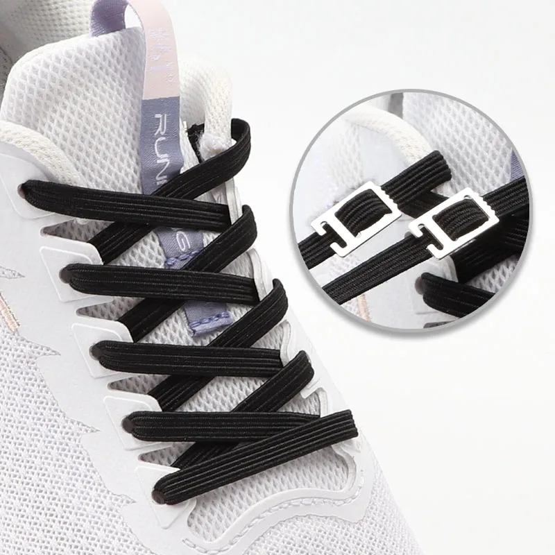 Elastic No Tie Shoe Laces Anchors Flat Shoelace Lock Clip for Adults and Kids Tieless Shoelaces for Sneakers 1 Pair
Elastic No Tie Shoe Laces Anchors Flat Shoelace Lock Clip for Adults and Kids Tieless Shoelaces for Sneakers 1 Pair