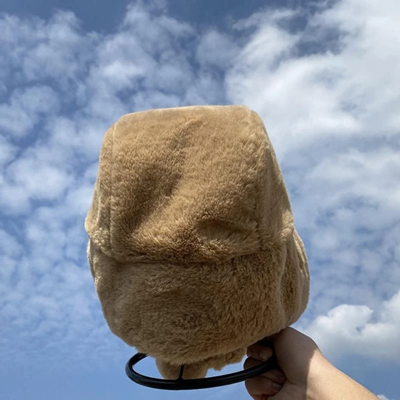 Women for Frog Eye Fuzzy Plush Trapper Hat Strap Warm Beanie Earflap
Women for Frog Eye Fuzzy Plush Trapper Hat Strap Warm Beanie Earflap