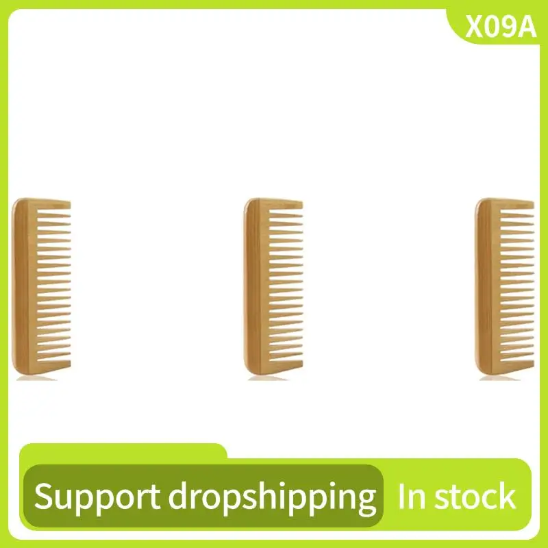 X09A 3X Thick Solid Wood Comb Wide Tooth Comb Portable Styling Massage Anti-Static Hair Comb Handleless Hairdressing Comb
X09A 3X Thick Solid Wood Comb Wide Tooth Comb Portable Styling Massage Anti-Static Hair Comb Handleless Hairdressing Comb