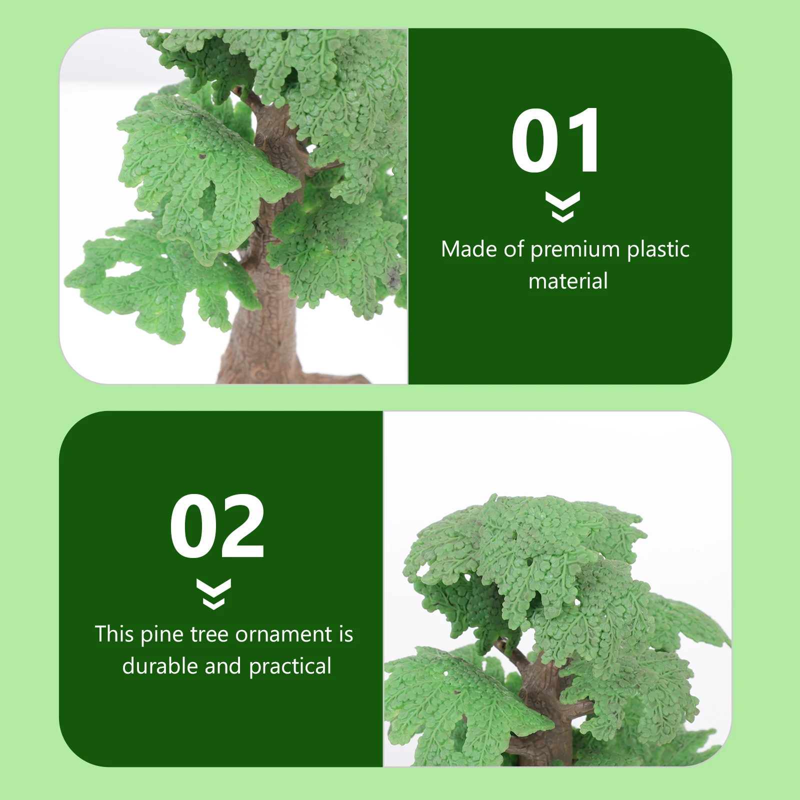 1 Set Simulation Plastic Decoration Landscape Desktop Ornament Artificial Pine Ecological Landscape Prop Fake Pine Tree Mini
1 Set Simulation Plastic Decoration Landscape Desktop Ornament Artificial Pine Ecological Landscape Prop Fake Pine Tree Mini
