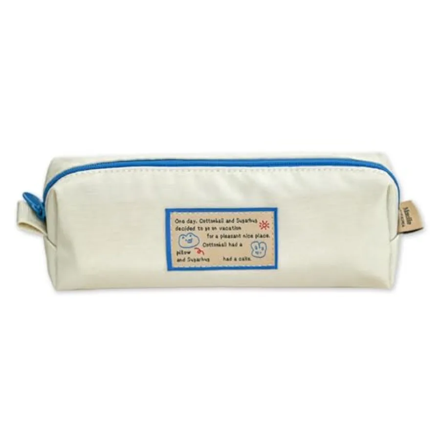 Case, Ivory - Pencil Pouch, Portable Pencil Bag, Pencil Case, Office Pouch case, Soft
Case, Ivory - Pencil Pouch, Portable Pencil Bag, Pencil Case, Office Pouch case, Soft