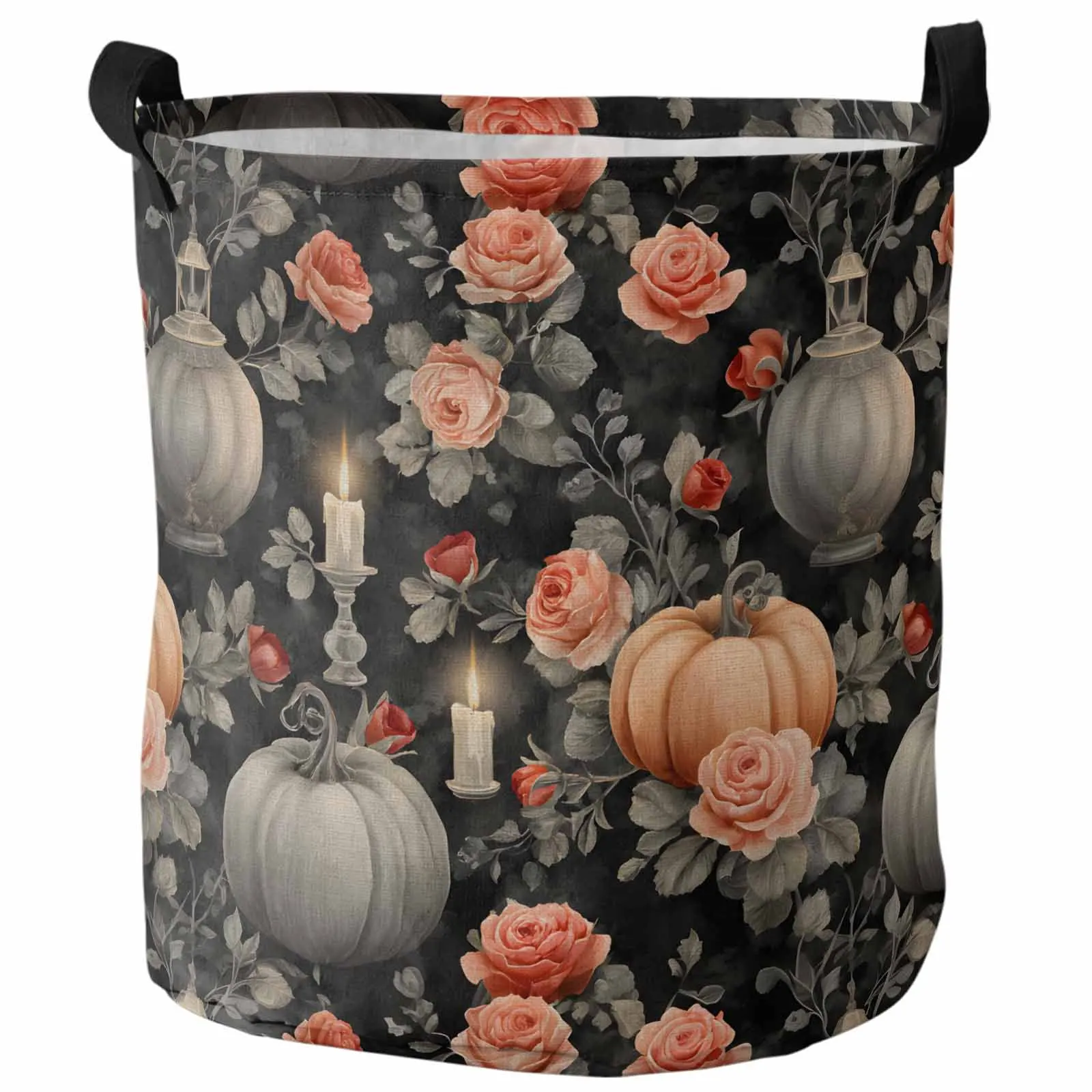 Retro Rose Candle Pumpkin Foldable Dirty Laundry Basket Kid's Toy Organizer Waterproof Storage Baskets
Retro Rose Candle Pumpkin Foldable Dirty Laundry Basket Kid's Toy Organizer Waterproof Storage Baskets