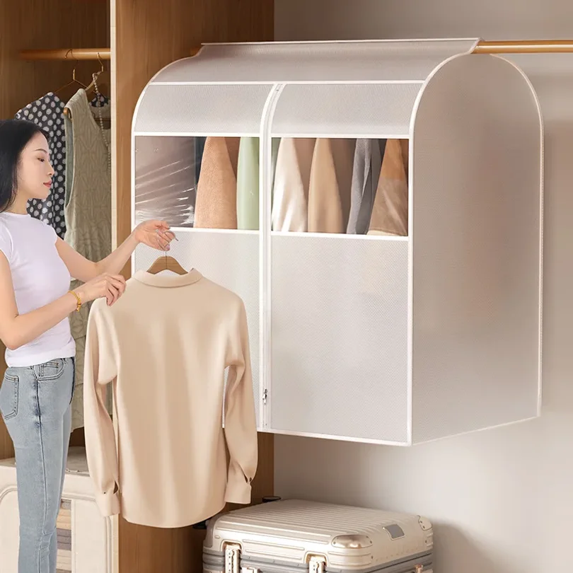 Clothing Dust Cover Transparent Dress Clothes Garment Dust Cover Hanging Organizer Waterproof Dustproof Clothes Wardrobe Storage
Clothing Dust Cover Transparent Dress Clothes Garment Dust Cover Hanging Organizer Waterproof Dustproof Clothes Wardrobe Storage