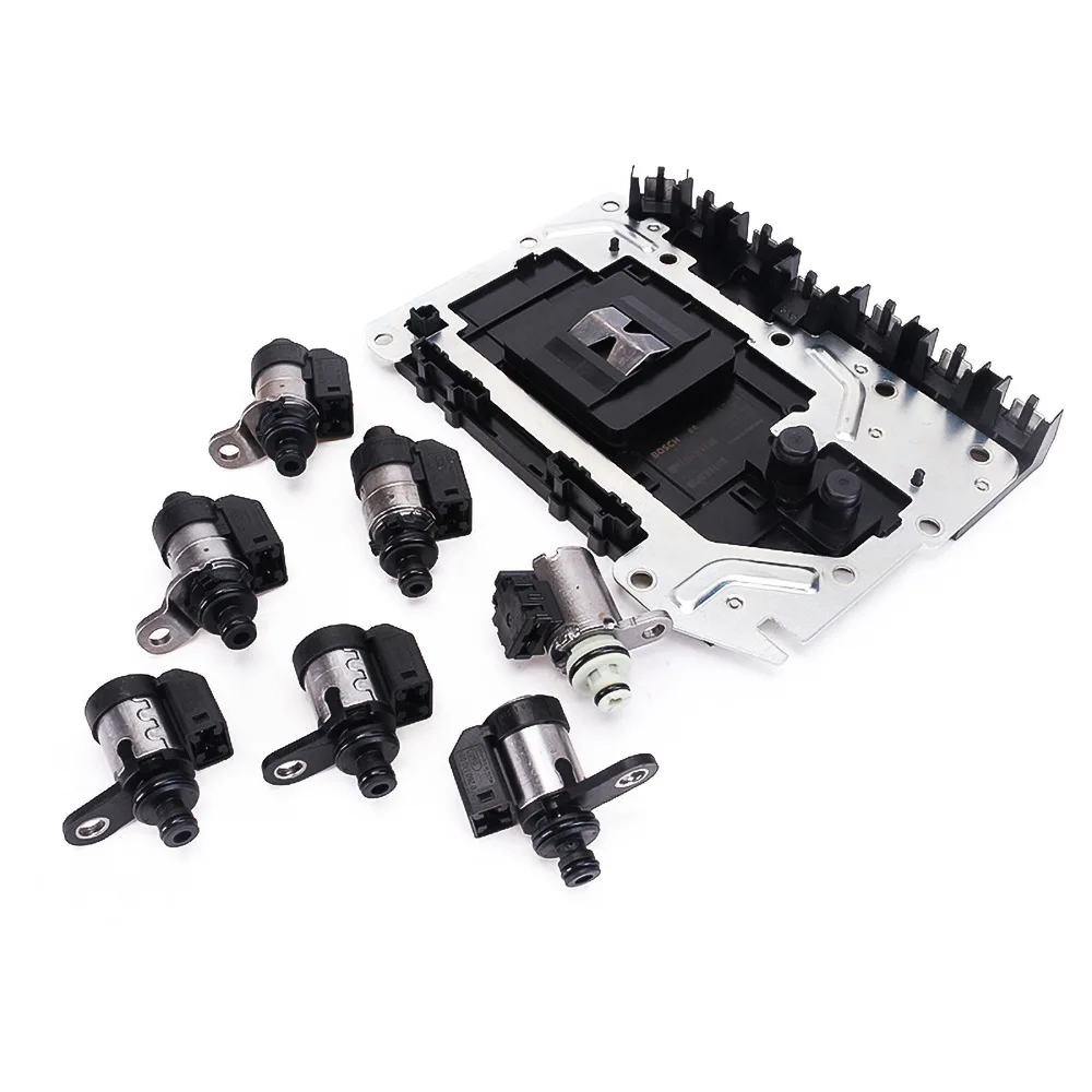 Applicable to the Solenoid Valve Body Assembly of the Richan 0260550002 RE5R05A 7-piece Transmission
Applicable to the Solenoid Valve Body Assembly of the Richan 0260550002 RE5R05A 7-piece Transmission