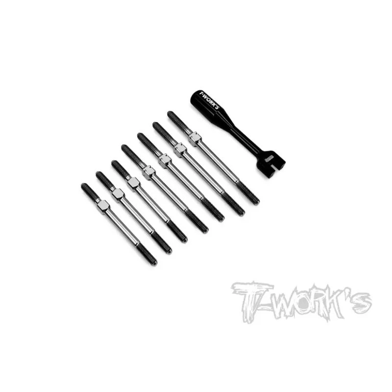 Original T works TB-254 64 Titanium Turnbuckle Set ( For Xray XB4'22 ) Professional Rc part
Original T works TB-254 64 Titanium Turnbuckle Set ( For Xray XB4'22 ) Professional Rc part