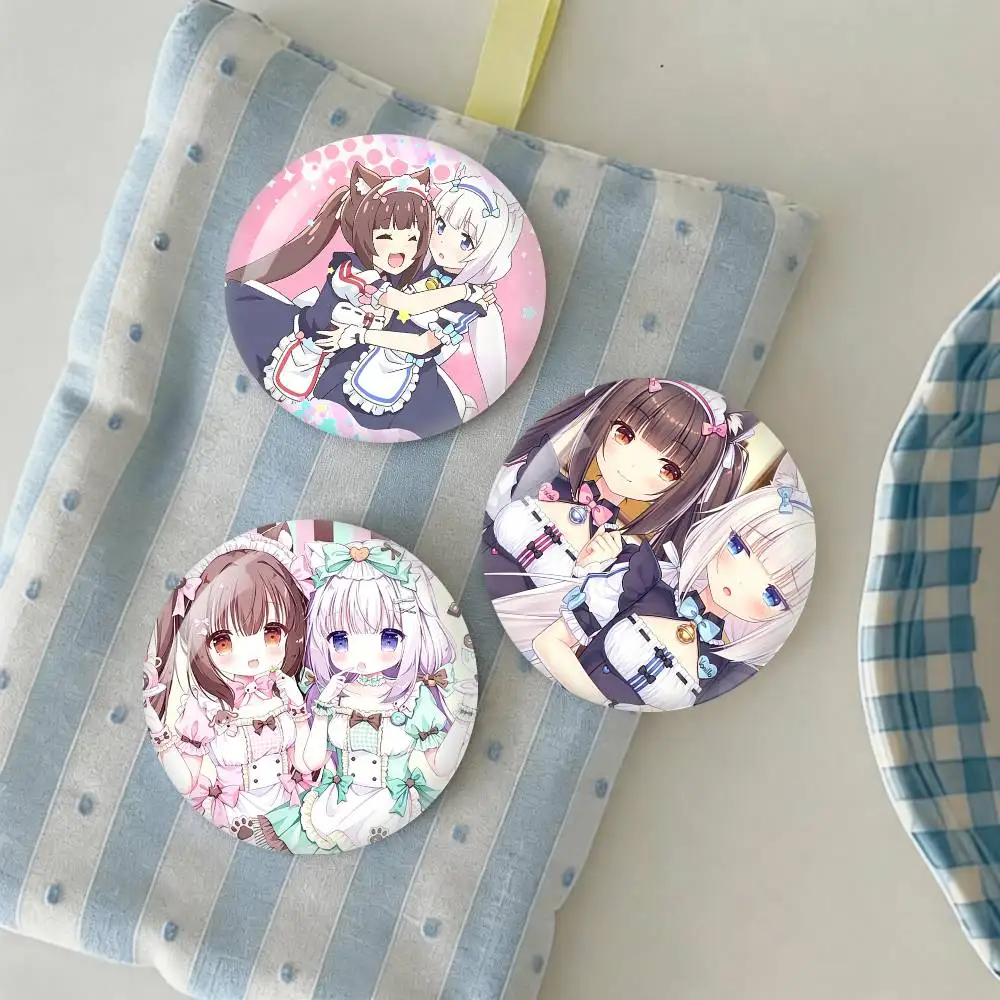 N-Nekopara Anime Chocolat Vanilla HOT GalGame Badge Tinplate Soft Button Pin Brooch Metal CustomJewelryAccessories Hat Bag Lapel
N-Nekopara Anime Chocolat Vanilla HOT GalGame Badge Tinplate Soft Button Pin Brooch Metal CustomJewelryAccessories Hat Bag Lapel