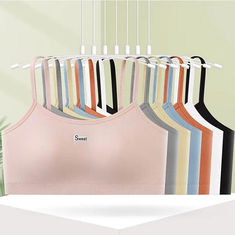Women Crop Top Sports Tube Top Removable Padded Bra Female Seamless Underwear Women Casual Solid Color Bra Tops Brassiere
Women Crop Top Sports Tube Top Removable Padded Bra Female Seamless Underwear Women Casual Solid Color Bra Tops Brassiere