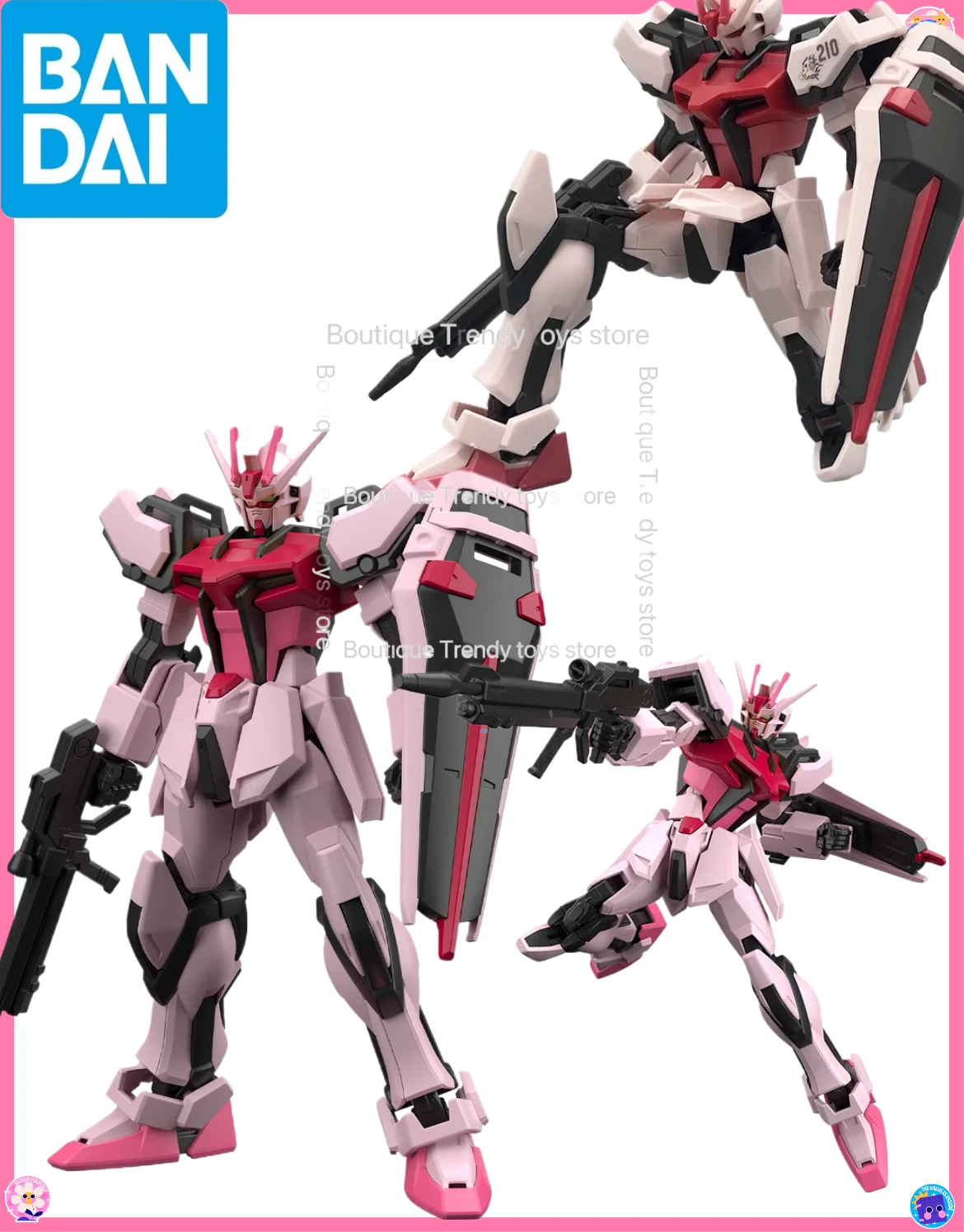 Оригинальная сборная модель Bandai ENTRY GRADE 1/144 STRIKE ROUGE Gundam, аниме-фигурка робота, коллекционная модель, игрушка, украшение, подарок для детей
Оригинальная сборная модель Bandai ENTRY GRADE 1/144 STRIKE ROUGE Gundam, аниме-фигурка робота, коллекционная модель, игрушка, украшение, подарок для детей