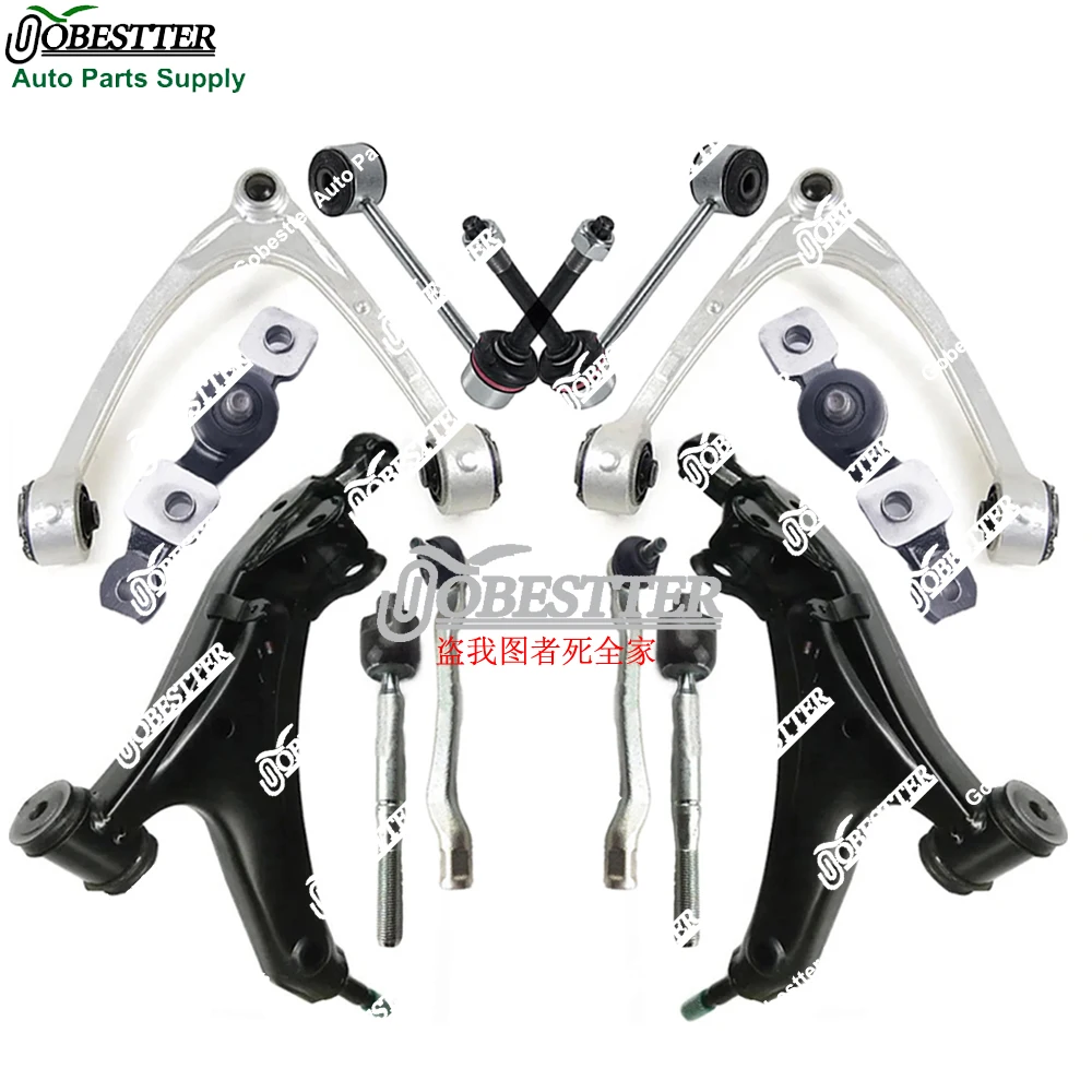 12X Front Upper Lower Control Arm Stabilizer Link Tie Rod Kit for Lexus LS430 UCF30L 4.3L V8 48630-59035 48640-50050 48820-50020 
12X Front Upper Lower Control Arm Stabilizer Link Tie Rod Kit for Lexus LS430 UCF30L 4.3L V8 48630-59035 48640-50050 48820-50020