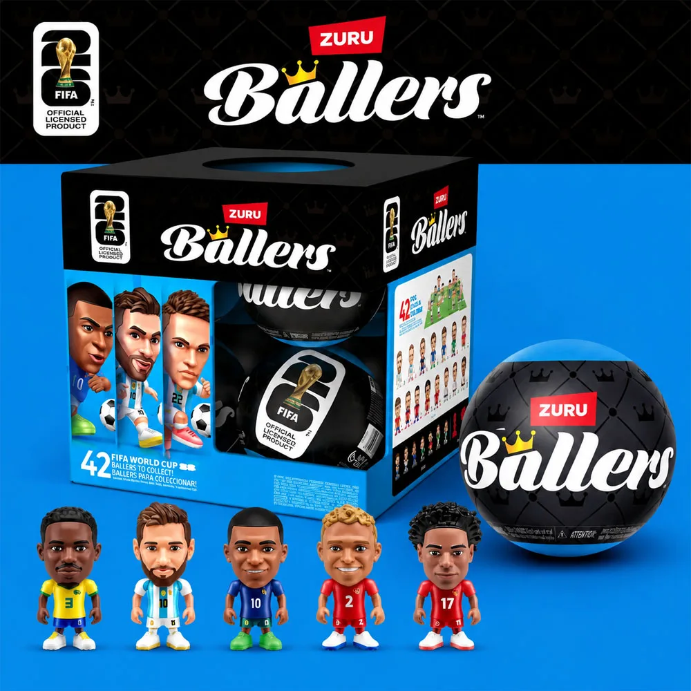 ZURU Ballers FIFA World Cup Soccer Figures Blind Ball Collectible Football Player Mini Figures Surprise Toy Gift Collectible
ZURU Ballers FIFA World Cup Soccer Figures Blind Ball Collectible Football Player Mini Figures Surprise Toy Gift Collectible