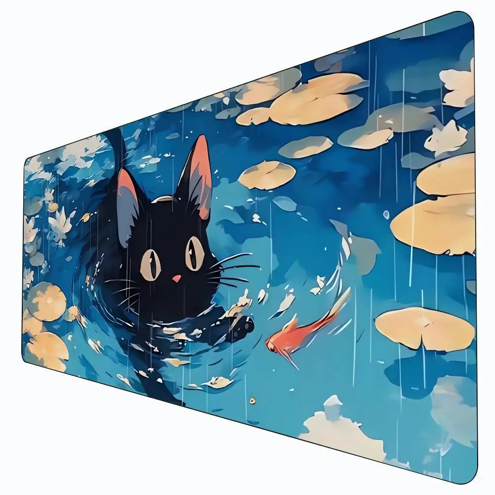 Large Cute swimming cat design Mouse Pad Computer Office Game Table Mat Rubber Anti-slip Gaming Keyboard Mousepad Long Desk Pad
Large Cute swimming cat design Mouse Pad Computer Office Game Table Mat Rubber Anti-slip Gaming Keyboard Mousepad Long Desk Pad
