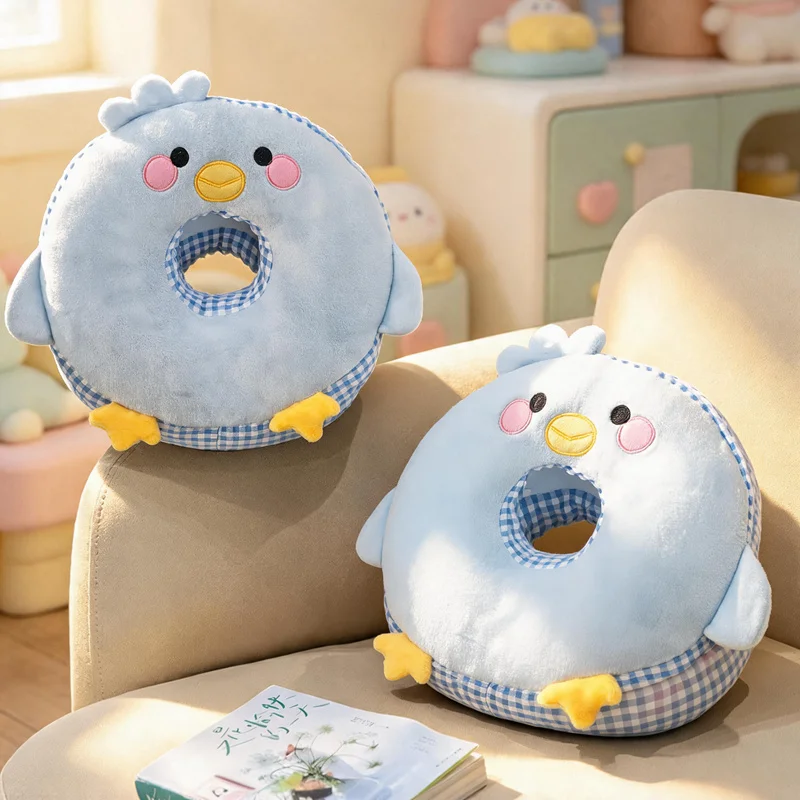 Cute Bird Donut Nap Pillow Soft Plush Desk Pillow with Breathable Hole for Office, Perfect as Napping Aid and Gifts.
Cute Bird Donut Nap Pillow Soft Plush Desk Pillow with Breathable Hole for Office, Perfect as Napping Aid and Gifts.