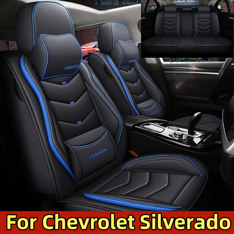 For Chevrolet Silverado car seat cover PU leather full cover Seat protection cover Waterproof seat cover Soft and comfortable
For Chevrolet Silverado car seat cover PU leather full cover Seat protection cover Waterproof seat cover Soft and comfortable