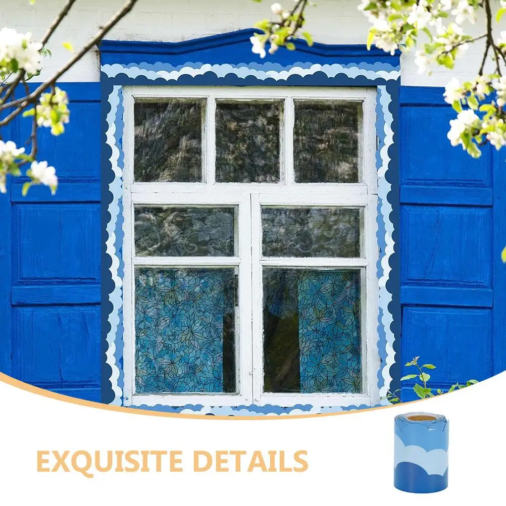 Sticker Stickers Bulletin Board Borders Black Decorate Blue Coated Paper Decorations
Sticker Stickers Bulletin Board Borders Black Decorate Blue Coated Paper Decorations