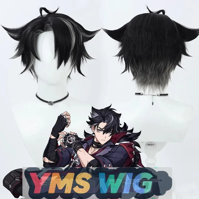 【YMS WIG】Genshin Impact Fontaine Leosly Косплей Парик Реалистичная кожа головы Черный Выделенный многослойный обратный завиток
【YMS WIG】Genshin Impact Fontaine Leosly Косплей Парик Реалистичная кожа головы Черный Выделенный многослойный обратный завиток