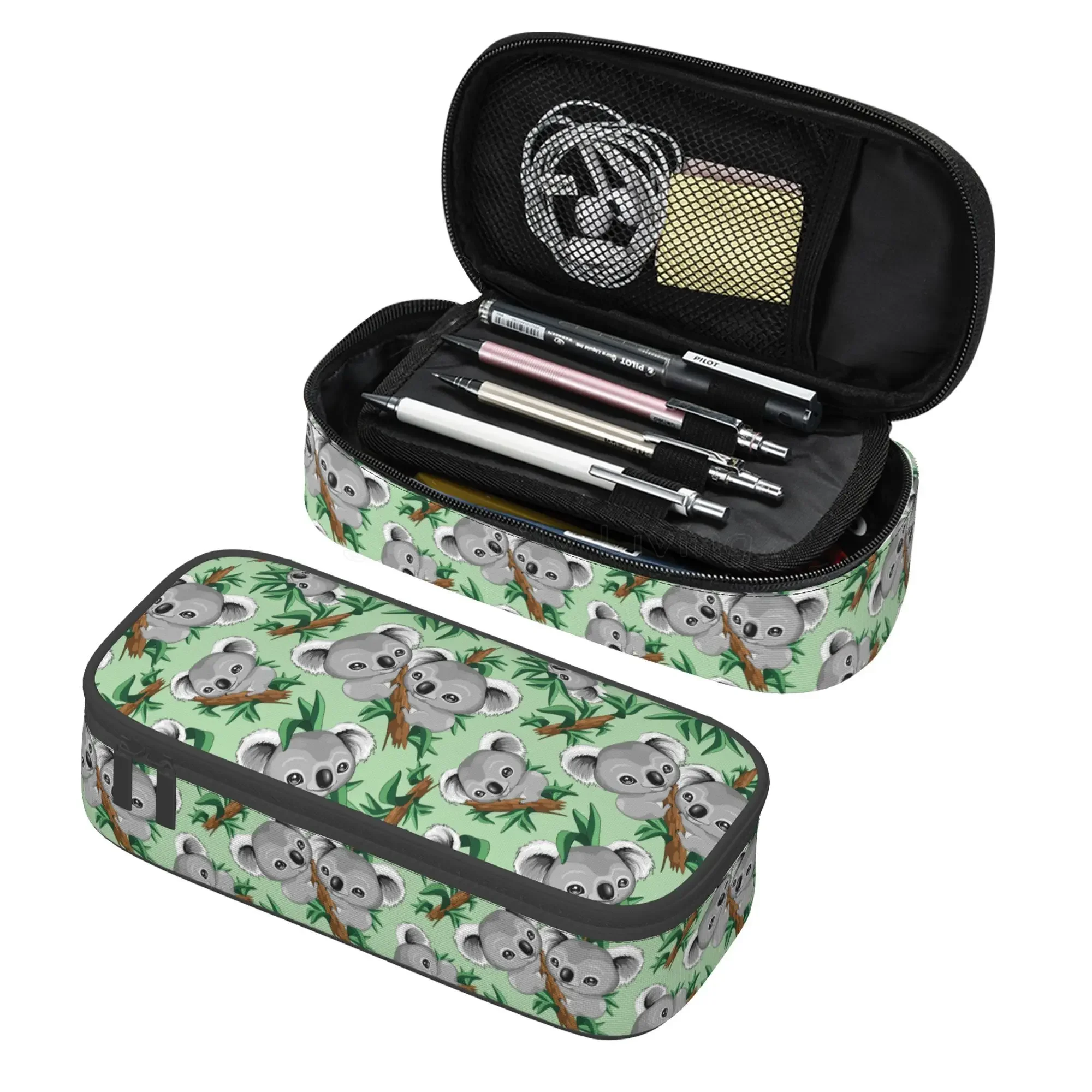 Cute Koala Pattern Big Eyes Pencil Case Cute Boys Girls Kawaii School Pencil Cases Storage Kids Pen Organizer Bag Stationery Box
Cute Koala Pattern Big Eyes Pencil Case Cute Boys Girls Kawaii School Pencil Cases Storage Kids Pen Organizer Bag Stationery Box