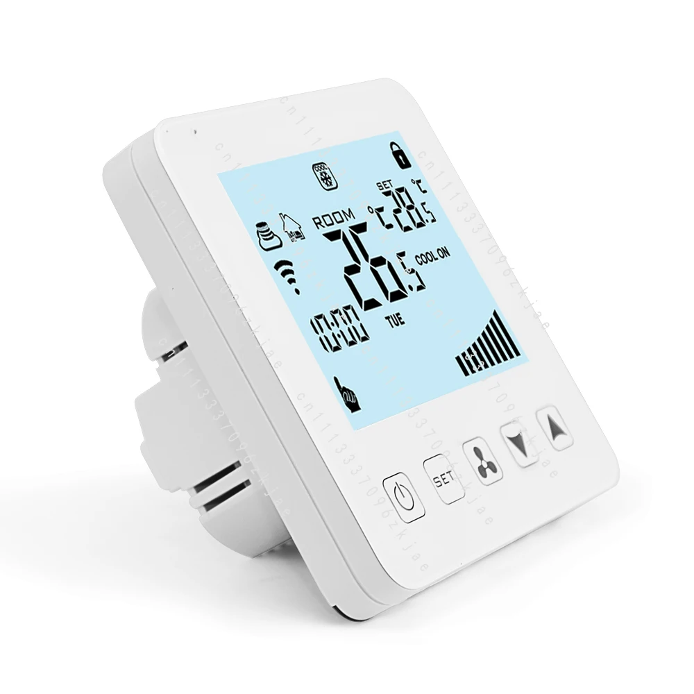 HY08AC-4 WIFI Room Electronic Wifi Thermostat Central Air Conditioner for Fan Coil Cooling System
HY08AC-4 WIFI Room Electronic Wifi Thermostat Central Air Conditioner for Fan Coil Cooling System
