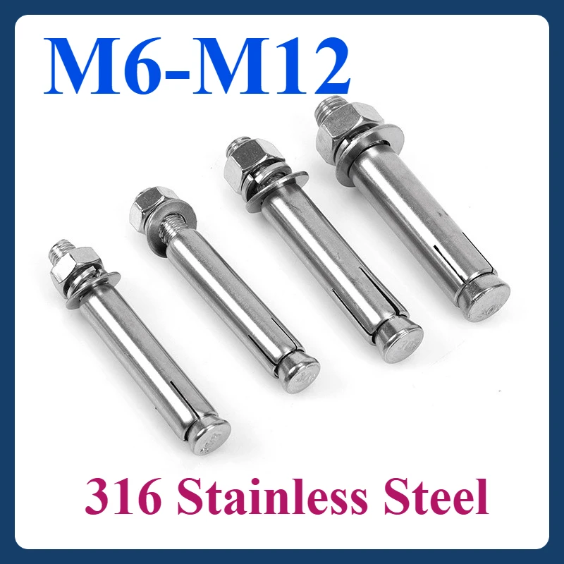 M6 M8 M10 M12 316 Stainless Steel Hex Head Built-in Expansion Screws Allen Internal Expansion Concrete Anchor Bolts
M6 M8 M10 M12 316 Stainless Steel Hex Head Built-in Expansion Screws Allen Internal Expansion Concrete Anchor Bolts