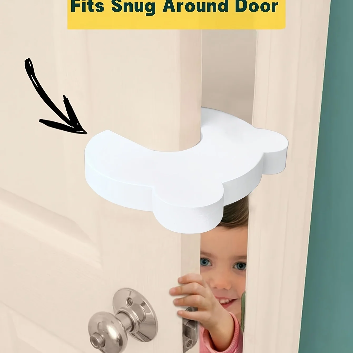 1pc Clamp the guard plate and door stop. Use safety door covers, door partners, finger clamp protection devices made of soft
1pc Clamp the guard plate and door stop. Use safety door covers, door partners, finger clamp protection devices made of soft