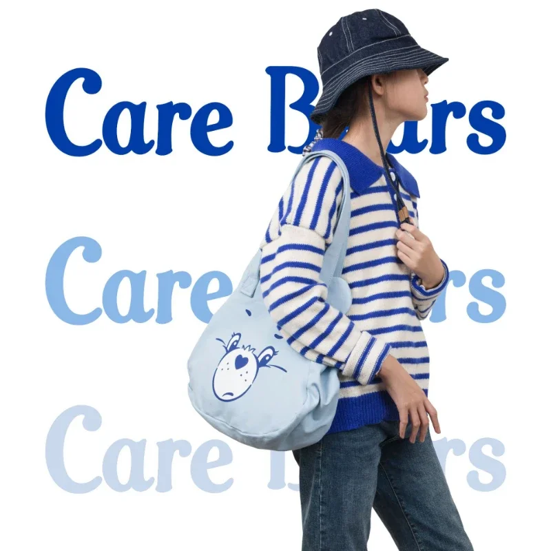 Genuine Carebears Cute Bear Head Canvas Bag Female Casual Student School Bag Large Capacity Shoulder Bag Couple Gift
Genuine Carebears Cute Bear Head Canvas Bag Female Casual Student School Bag Large Capacity Shoulder Bag Couple Gift