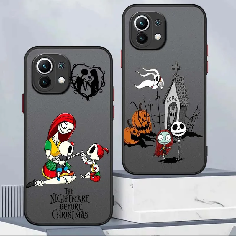 Cool Jack Skellington Sally For Xiaomi 14T 13T 13 12T 12 12S 11T 11 11i 10 10T Ultra Pro Lite Frosted Translucent Phone Case
Cool Jack Skellington Sally For Xiaomi 14T 13T 13 12T 12 12S 11T 11 11i 10 10T Ultra Pro Lite Frosted Translucent Phone Case