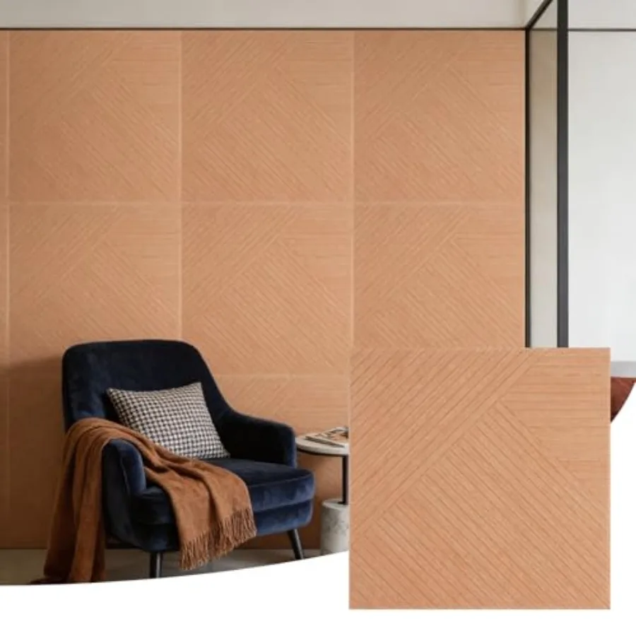 6 PCS Acoustical Wall Panels 23.6 x 23.6 Inch Self-adhesive Sound Absorbing Panels Decorative, Wood-Pattern Printing Soundproof
6 PCS Acoustical Wall Panels 23.6 x 23.6 Inch Self-adhesive Sound Absorbing Panels Decorative, Wood-Pattern Printing Soundproof