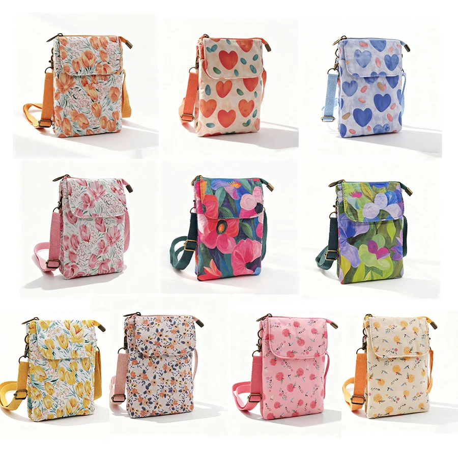 Versatile Print New Oil Painting Series 5-Layer Crossbody Phone Bag Rustic Fabric Women's Handbag Lightweight and Easy-to-Match
Versatile Print New Oil Painting Series 5-Layer Crossbody Phone Bag Rustic Fabric Women's Handbag Lightweight and Easy-to-Match