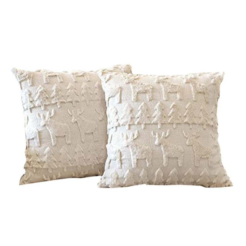 Set Of 2 Soft Plush Short Wool Velvet Decorative Throw Pillow Covers Square Luxury Style Cushion Case Pillow Shell Durable
Set Of 2 Soft Plush Short Wool Velvet Decorative Throw Pillow Covers Square Luxury Style Cushion Case Pillow Shell Durable