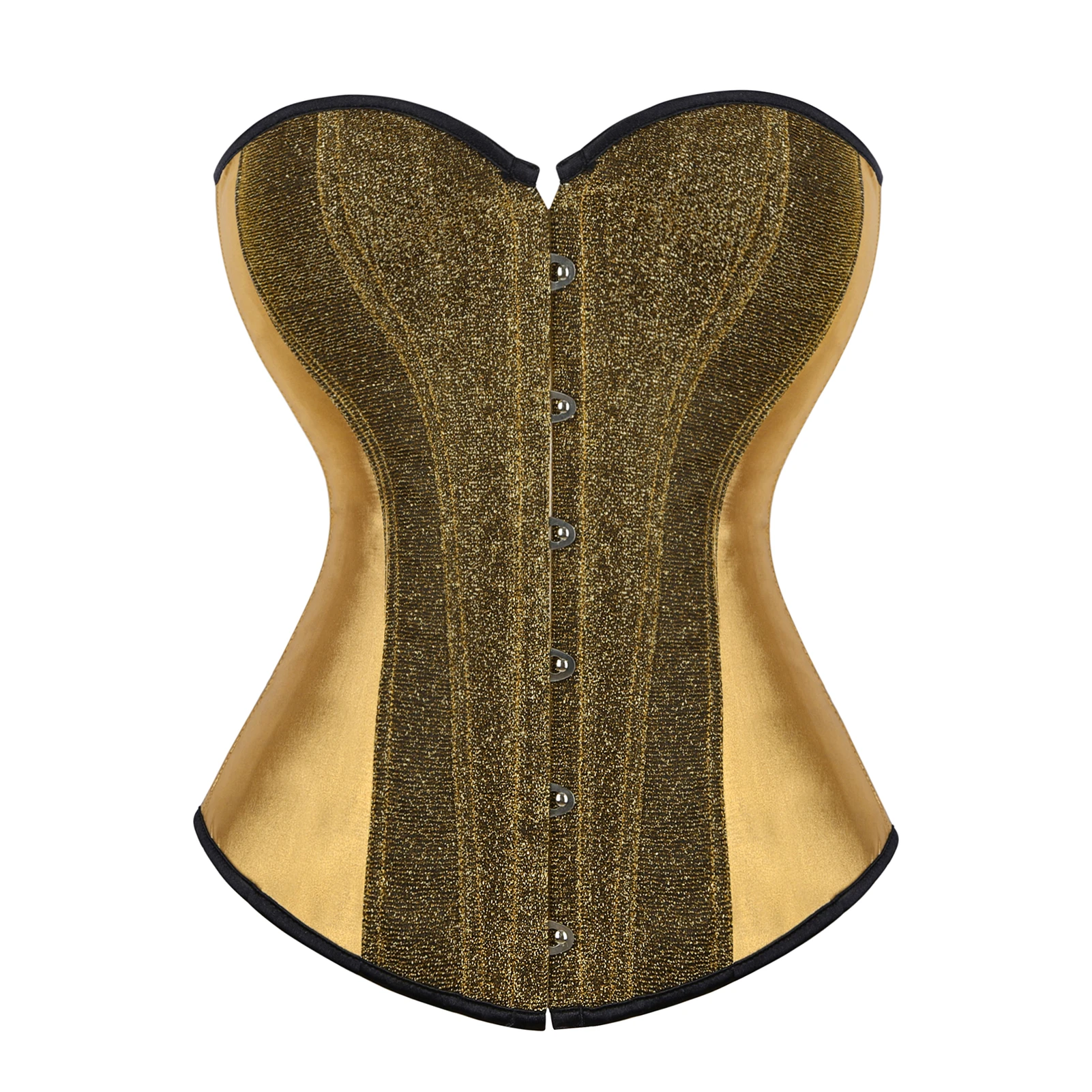 Glitter Corset Sexy For Women Bustiers Satin Sequin Overbust Corset Retro Boned Lace up Tight Fitting Corset
Glitter Corset Sexy For Women Bustiers Satin Sequin Overbust Corset Retro Boned Lace up Tight Fitting Corset