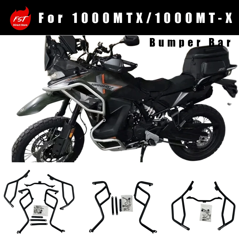 Engine Guard Bar for 1000MT-X, Modified Fuel Tank Bumper Protector, Off-road Crash Bar
Engine Guard Bar for 1000MT-X, Modified Fuel Tank Bumper Protector, Off-road Crash Bar
