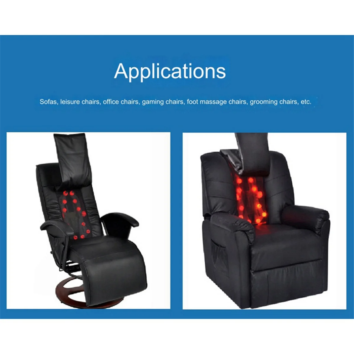 Massager Movement Motor Heating, Suitable for Massage Chair Accessories, Office Chairs, Sofas and FurnitureJAS
Massager Movement Motor Heating, Suitable for Massage Chair Accessories, Office Chairs, Sofas and FurnitureJAS