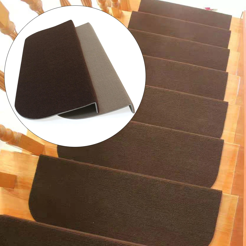 13-Pack Non-Slip Stair Treads - Beige Carpet Mats with Adhesive Backing, 22x9.4 Inch for Indoor/Outdoor Steps, Safety Grip
13-Pack Non-Slip Stair Treads - Beige Carpet Mats with Adhesive Backing, 22x9.4 Inch for Indoor/Outdoor Steps, Safety Grip